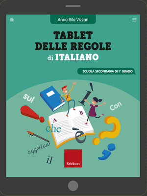 cover image of Tablet delle regole di Italiano
